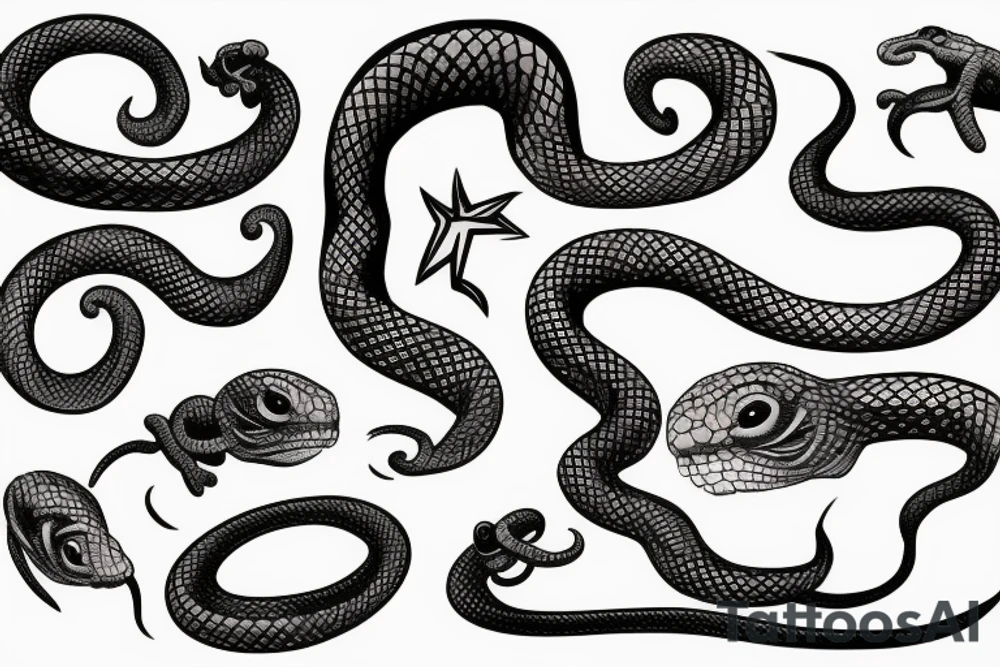 Snake tattoo idea