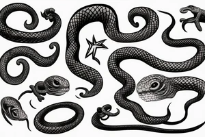 Snake tattoo idea