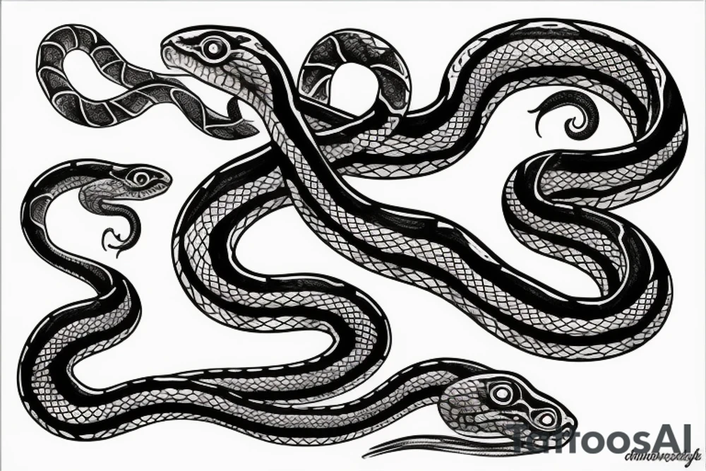 Snake tattoo idea