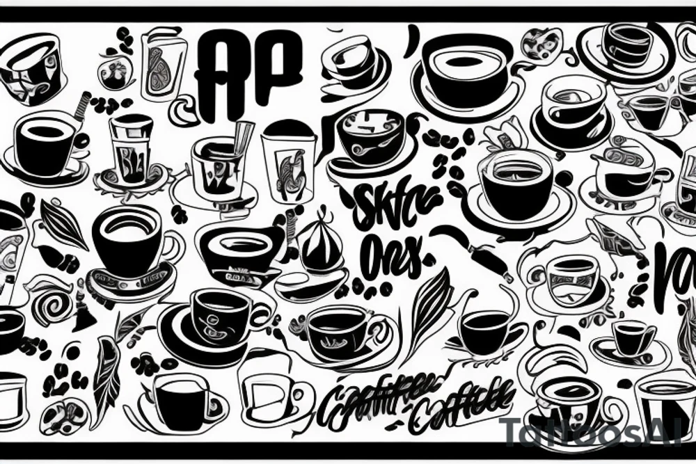 Caffeine tattoo idea