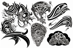 Clouds tattoo idea