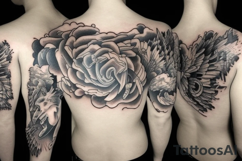 Clouds tattoo idea