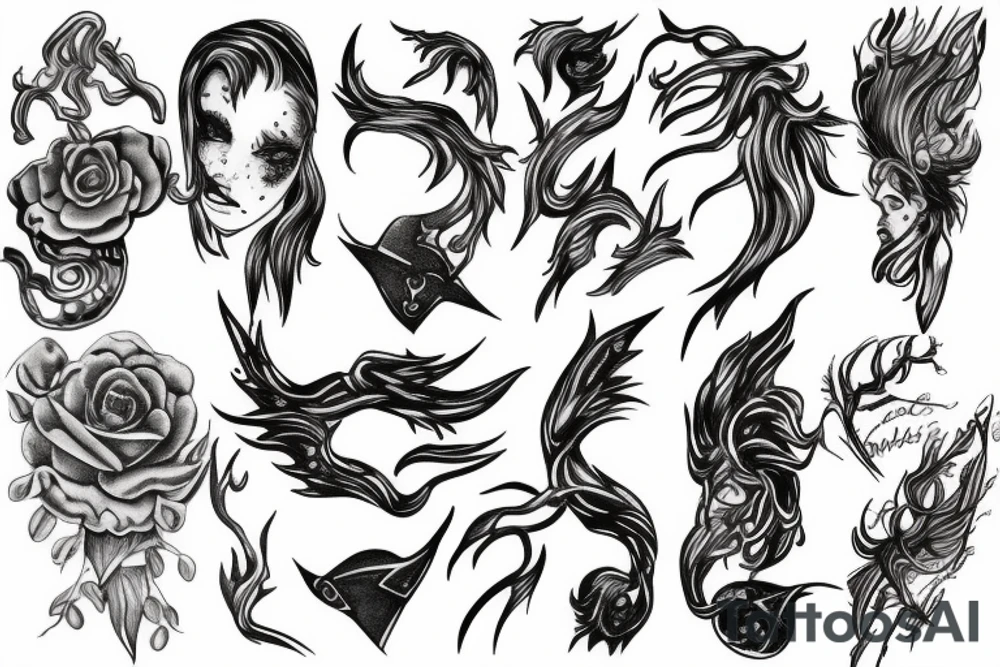 Lightning tattoo idea