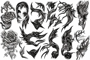 Lightning tattoo idea