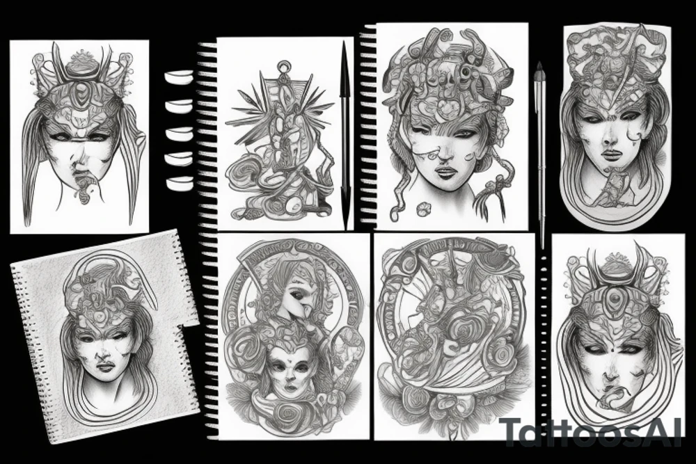 Athena tattoo idea