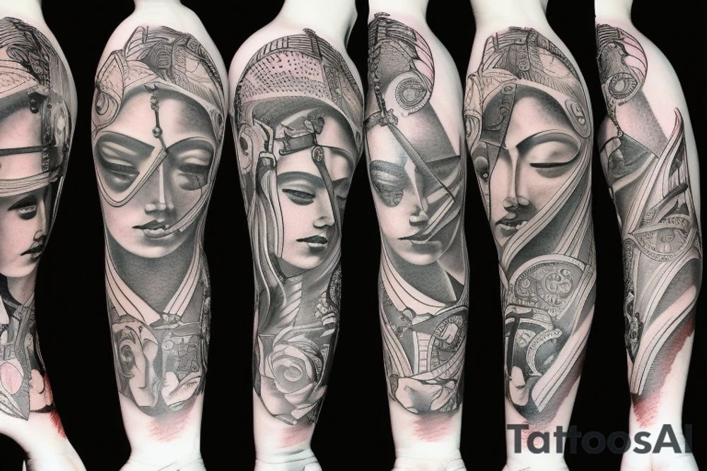 Athena tattoo idea