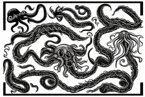 kraken tattoo idea