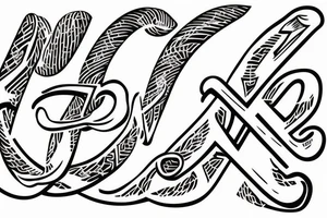 greek letter omega tattoo idea