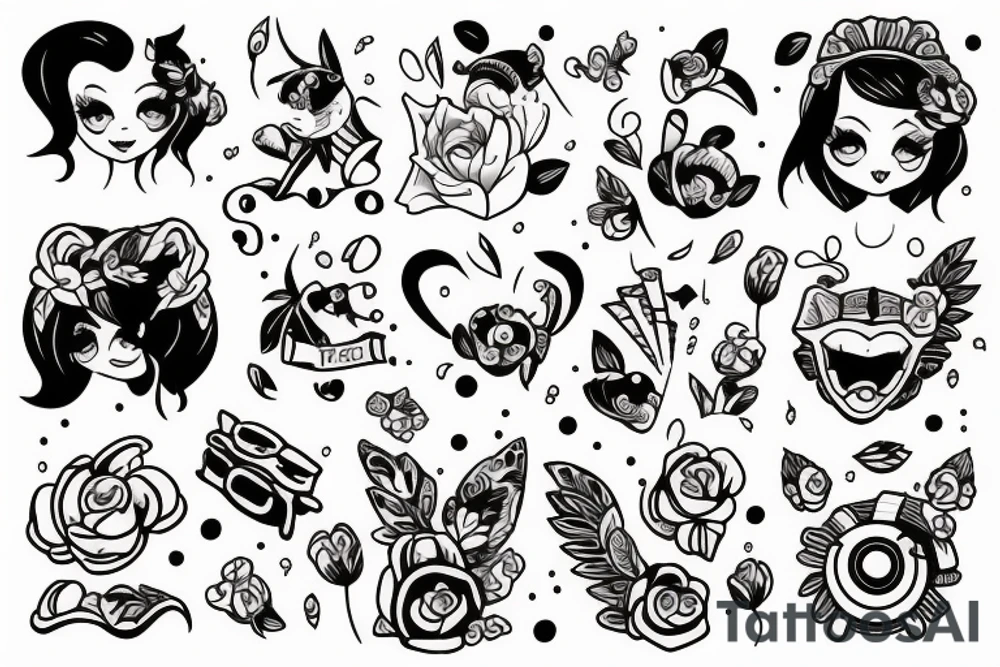 cutie tattoo idea