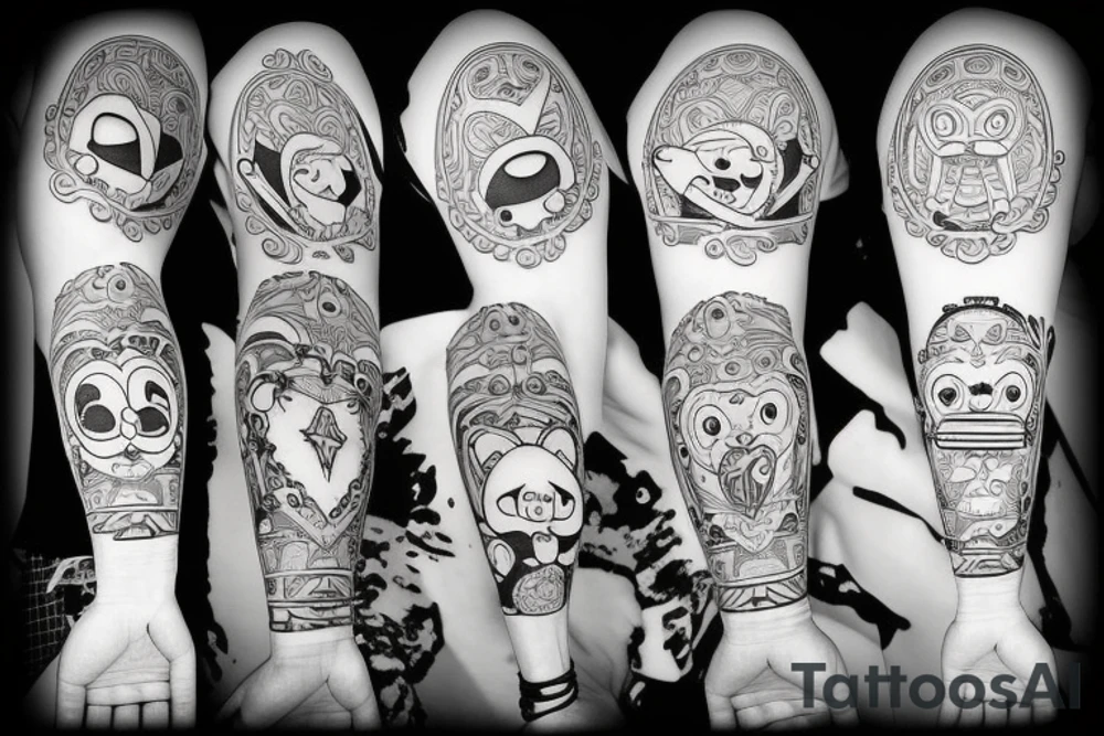 cutie tattoo idea