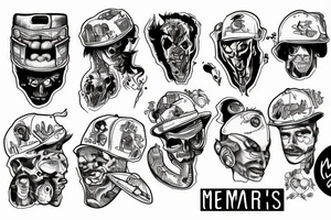 Mars snikers Karl marks tattoo idea