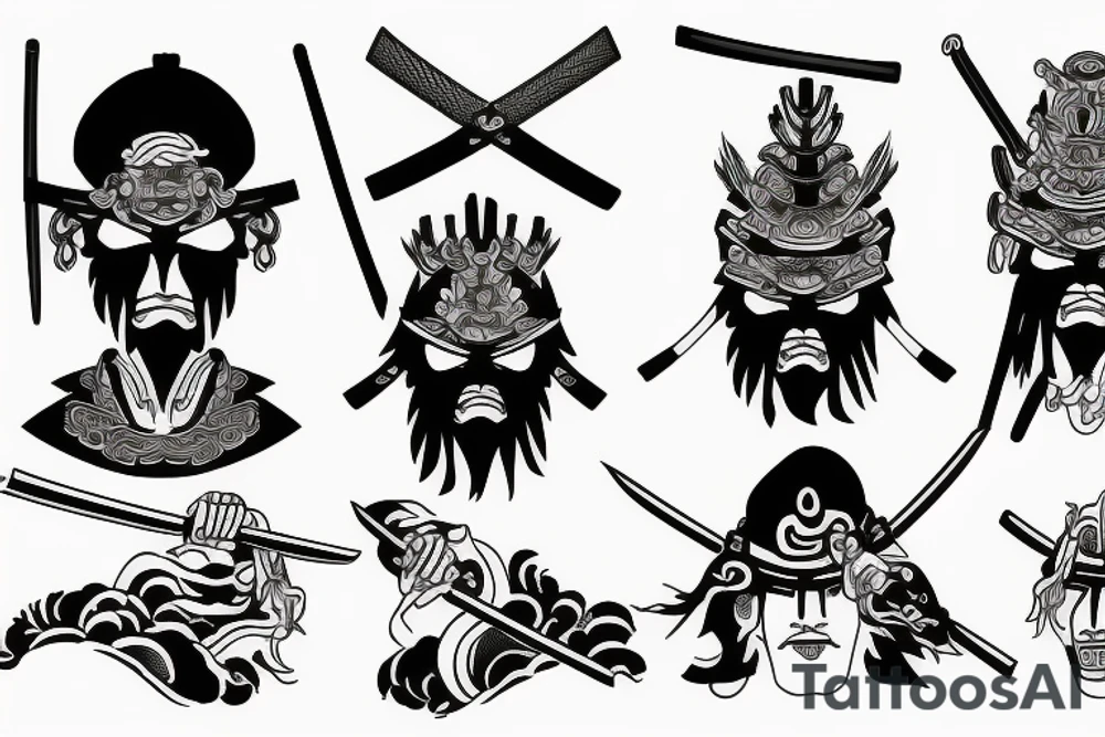 samurai tattoo idea