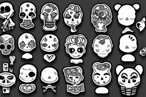 voodoo doll pins tattoo idea