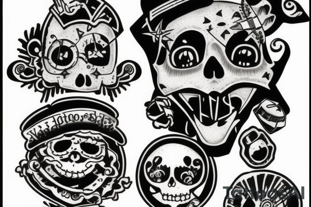 voodoo doll tattoo idea