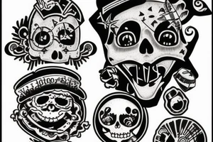 voodoo doll tattoo idea