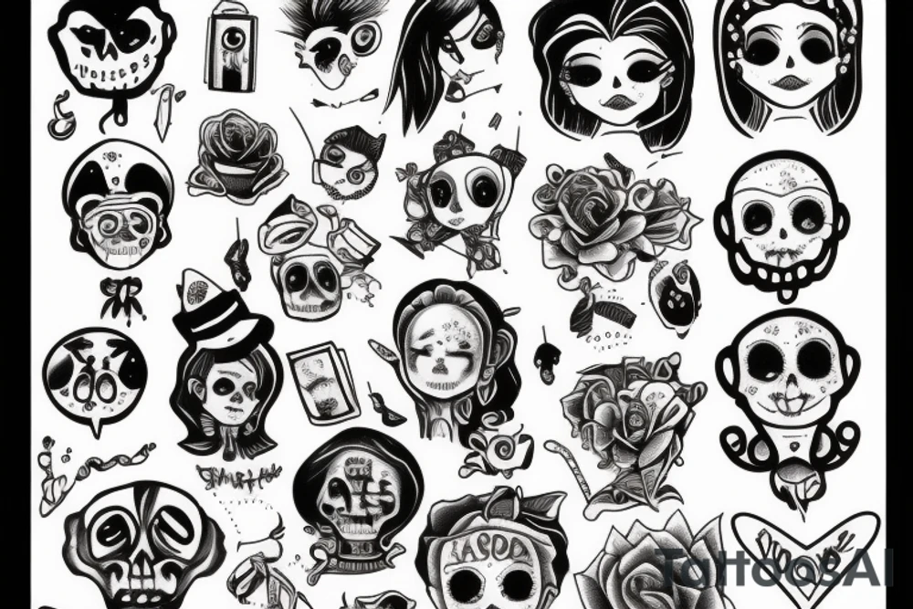 voodoo doll tattoo idea