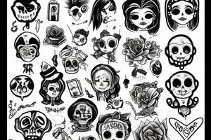 voodoo doll tattoo idea