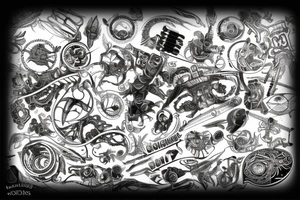 Pcb traces tattoo idea