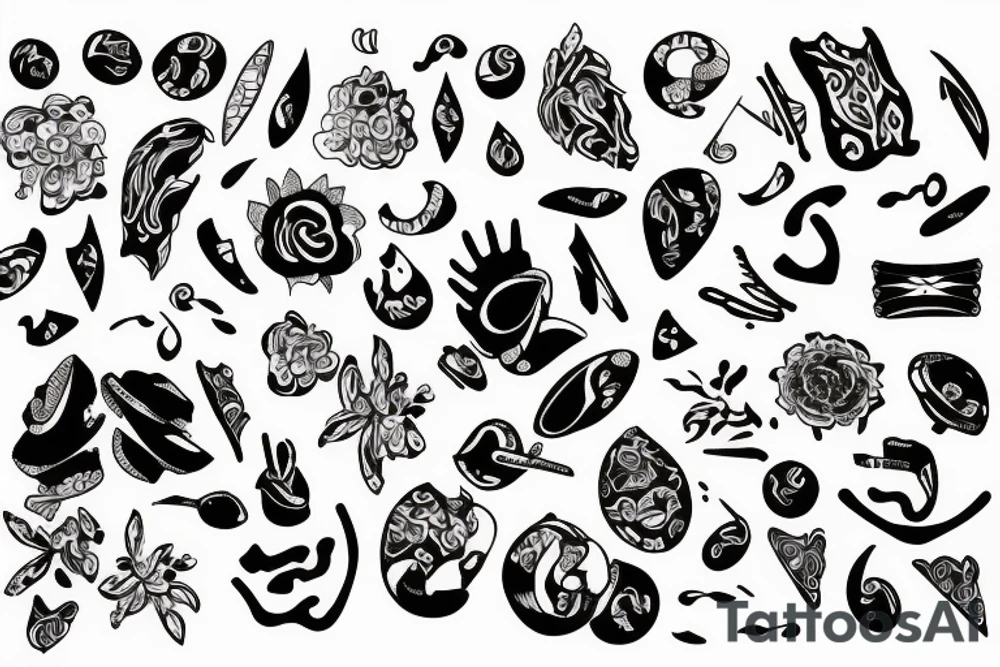 the word JANE emboss tattoo idea