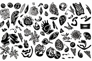 the word JANE emboss tattoo idea