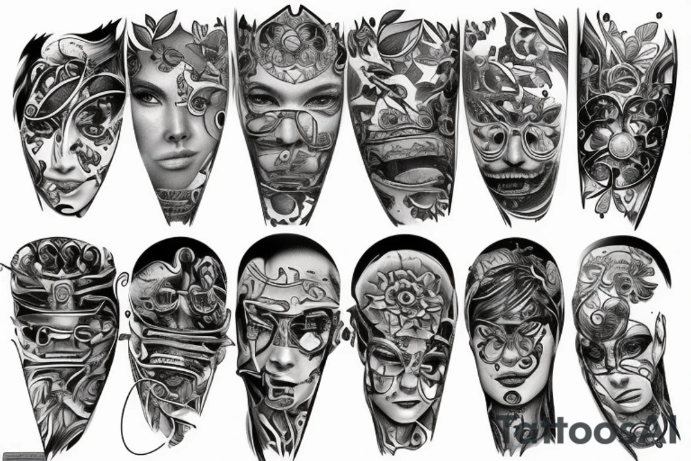Microchip tattoo idea