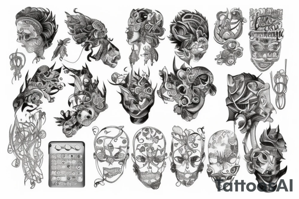 Circuit tattoo idea