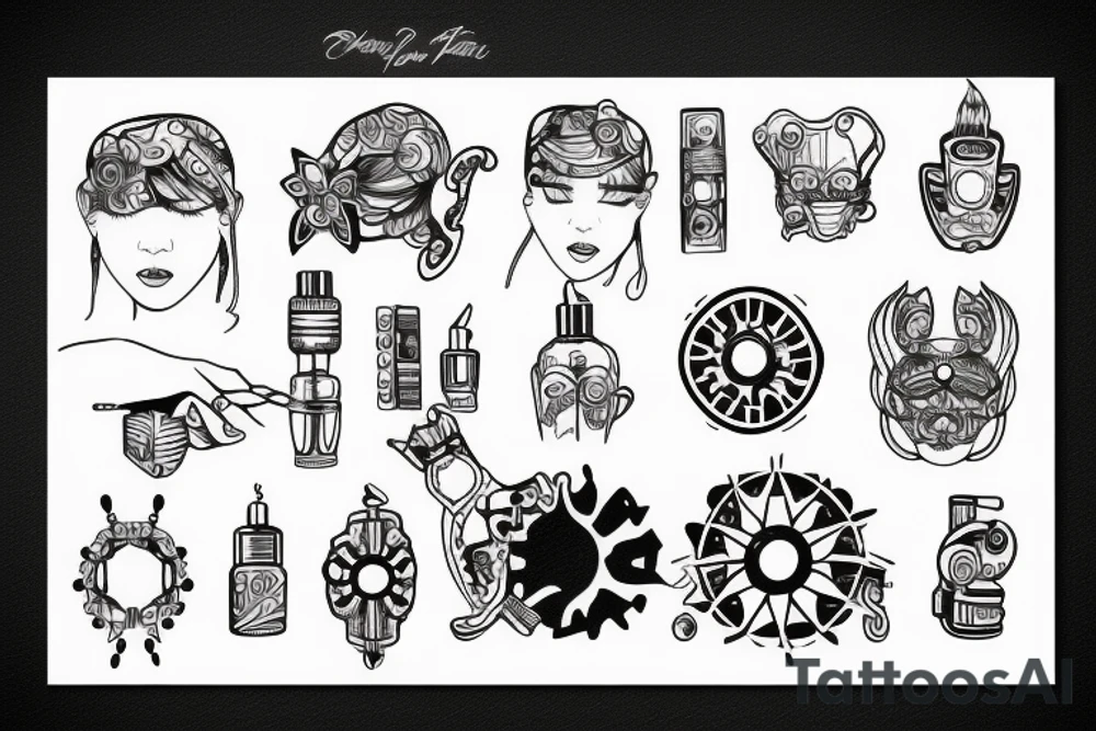 Circuit tattoo idea