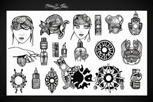 Circuit tattoo idea