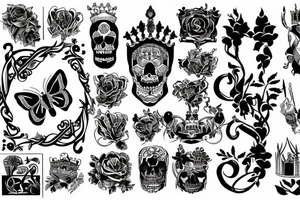 End of monarchy tattoo idea