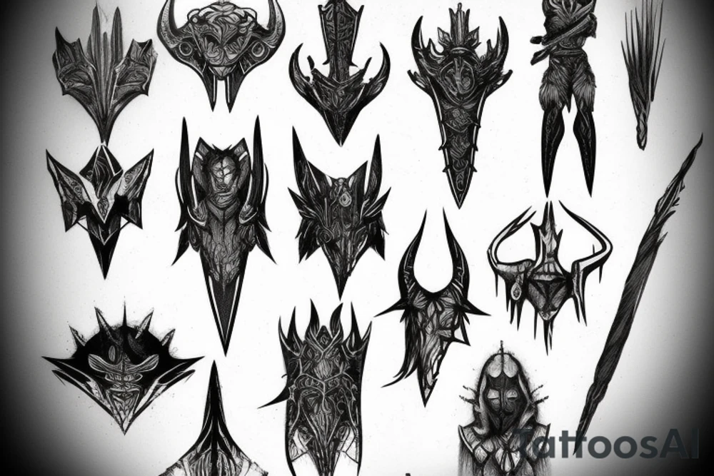 Skyrim tattoo idea