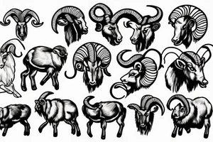 Ram aries tattoo idea
