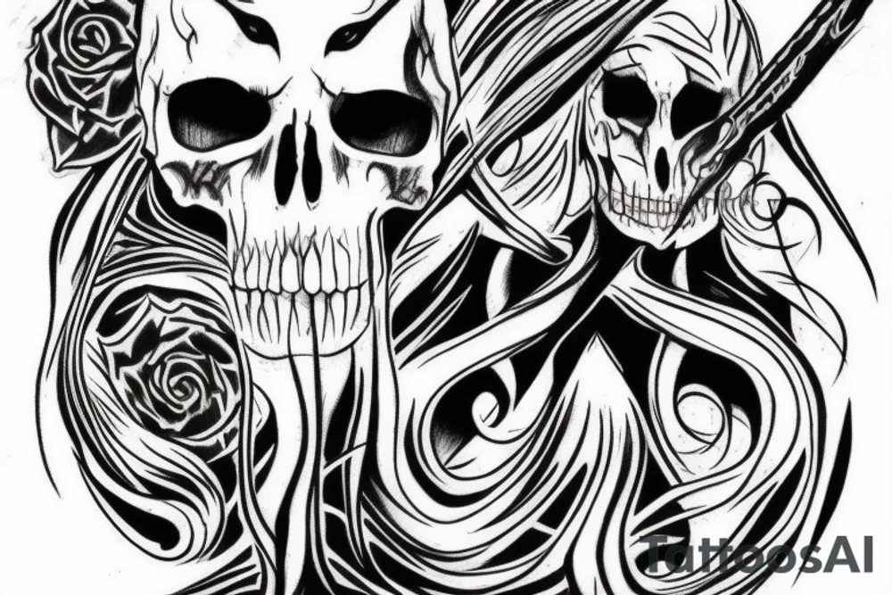 death eater mark tattoo idea