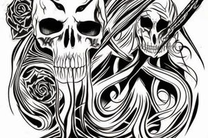 death eater mark tattoo idea