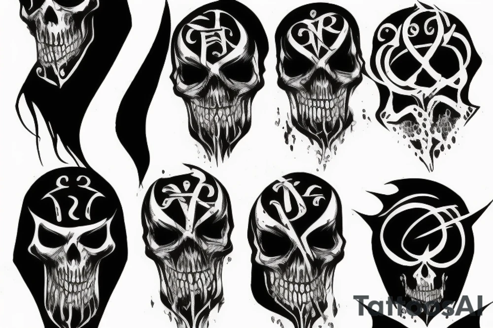 death eater mark tattoo idea