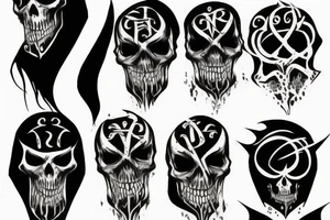 death eater mark tattoo idea