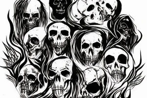 death eater mark tattoo idea