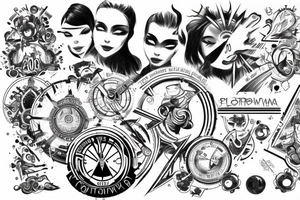 tomorrowland core stage 2022 tattoo idea
