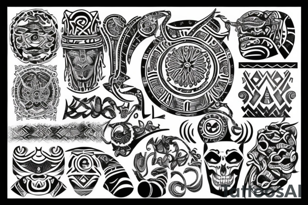 Tribal tattoo idea