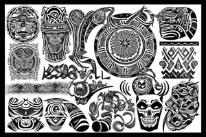 Tribal tattoo idea