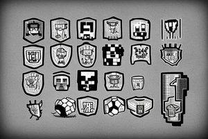 Minecraft soccer tattoo idea