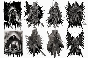 Dark Souls
Ashen One
Bonfire
Firekeeper tattoo idea