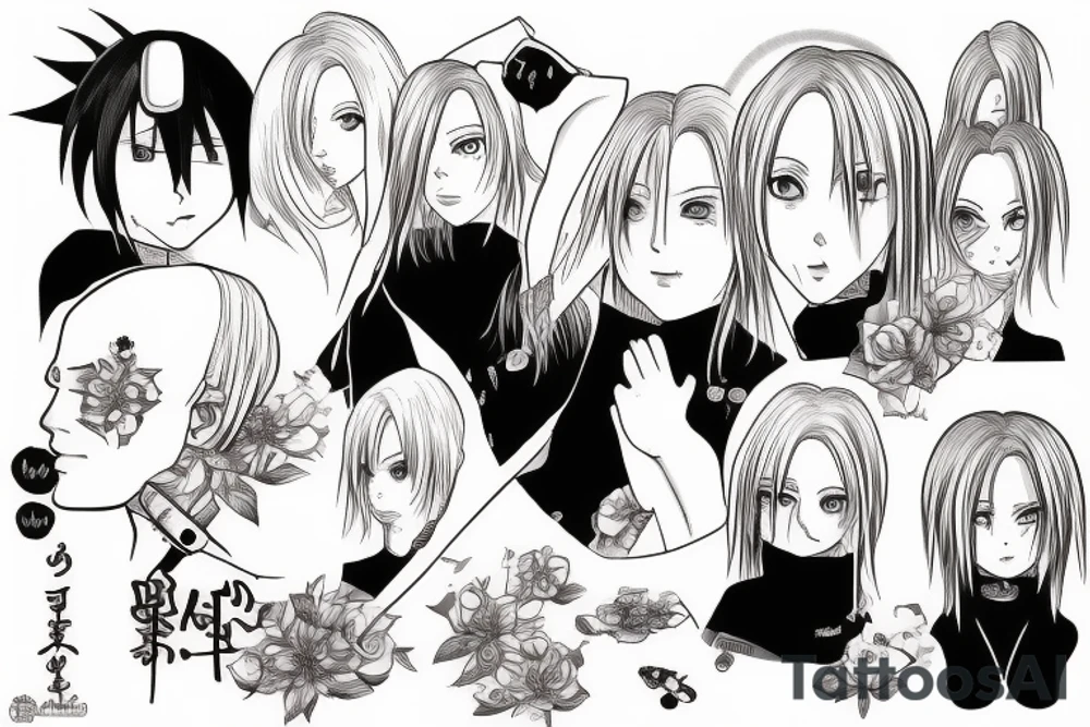 Sakura Haruno Manga tattoo idea