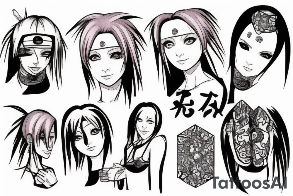 Sakura Haruno tattoo idea