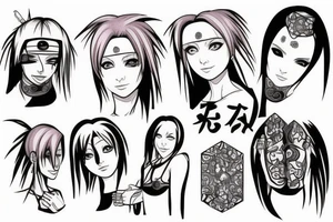 Sakura Haruno tattoo idea
