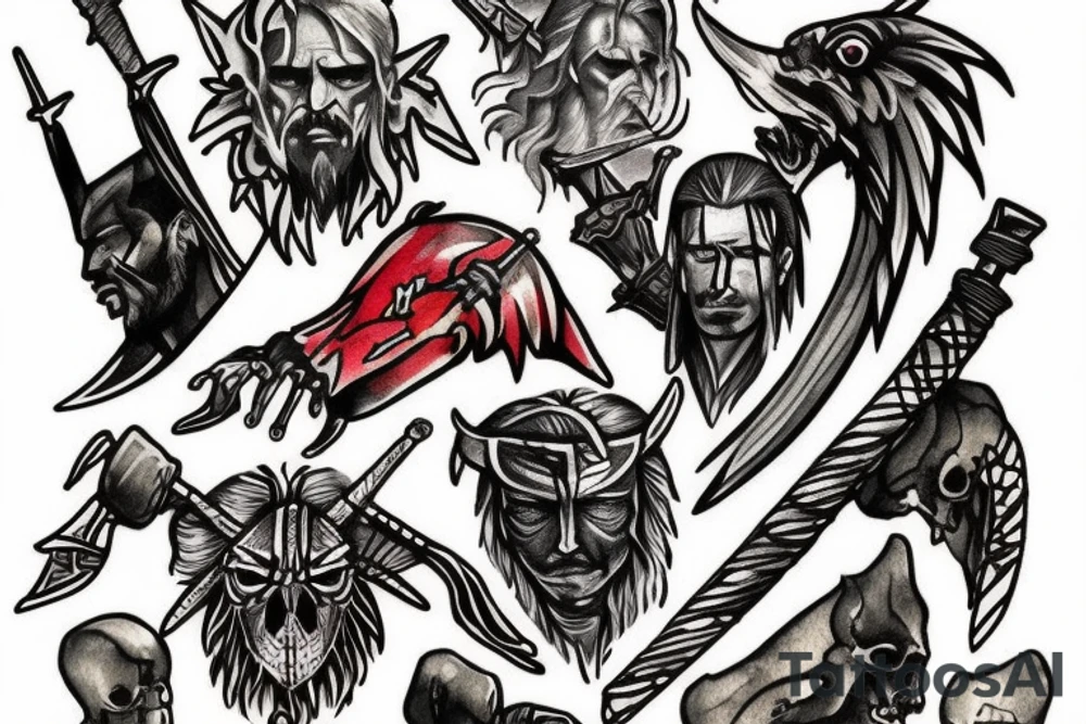 Witcher signs tattoo idea