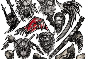Witcher signs tattoo idea