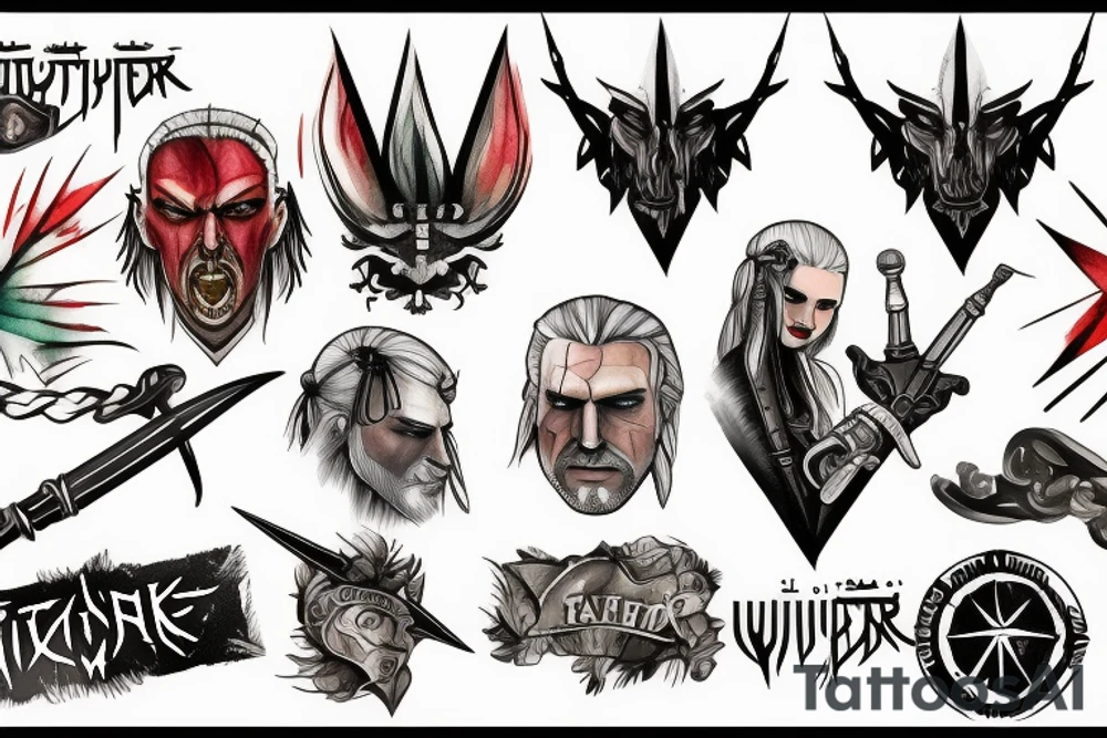 Witcher signs tattoo idea