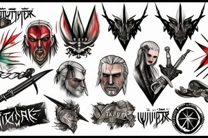 Witcher signs tattoo idea