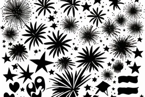 fireworks tattoo idea
