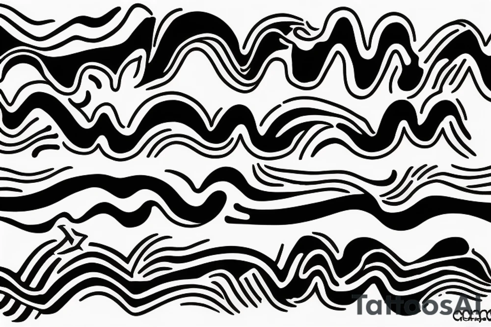 soundwaves tattoo idea